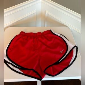 red nike shorts!